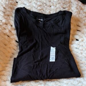 Sonoma Women's Classic Black Long Sleeve Tee